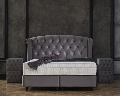 Aurora Boxspring - Antraciet