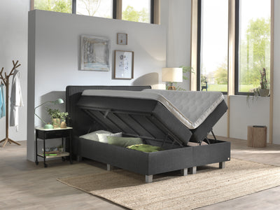 Slim Boxspring - Antraciet