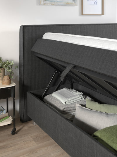 Slim Boxspring - Antraciet