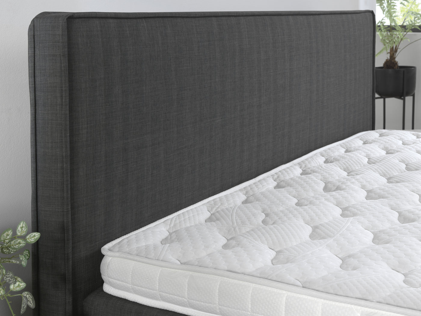Slim Boxspring - Antraciet