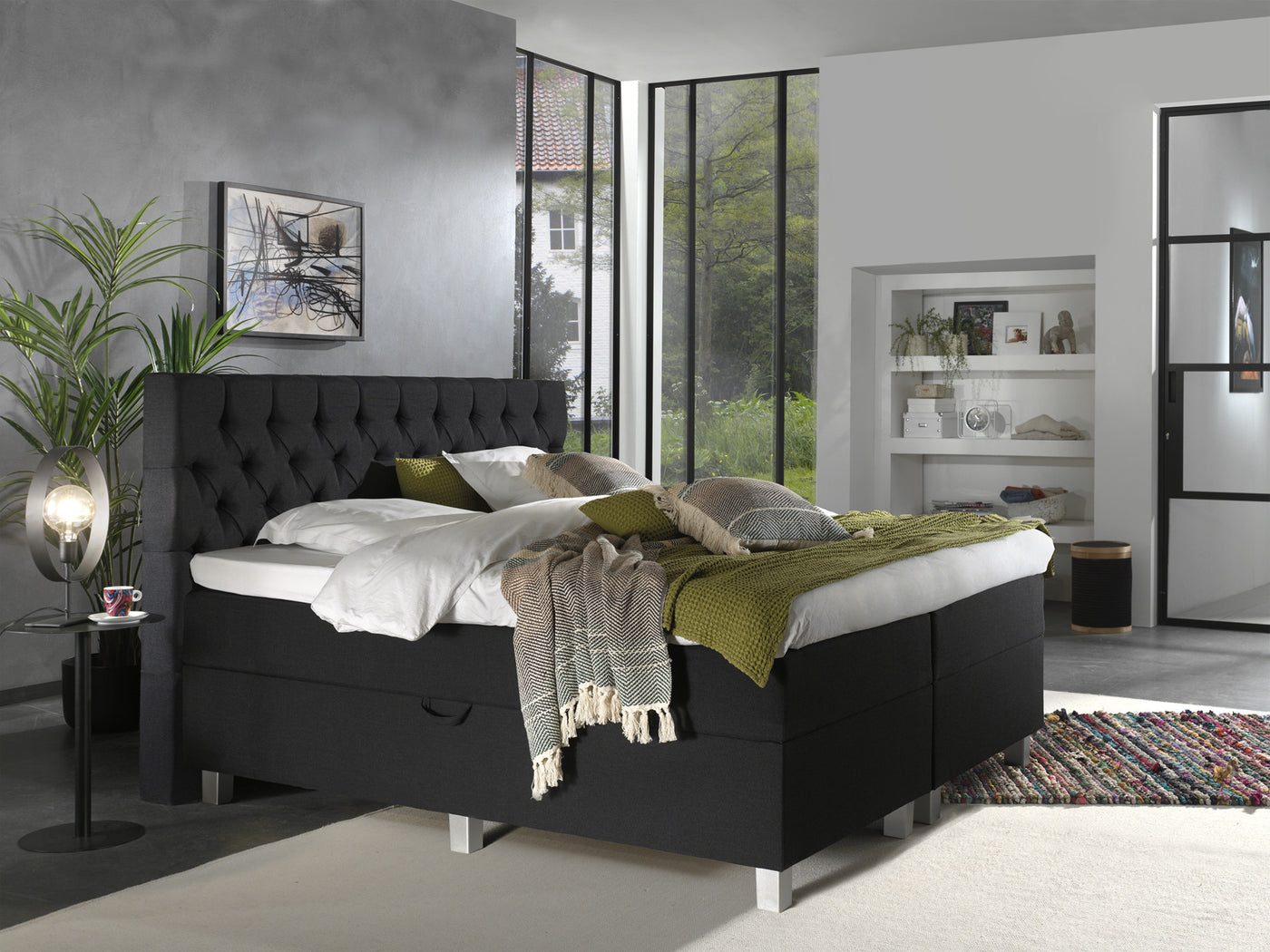 Urus Boxspring - Antraciet